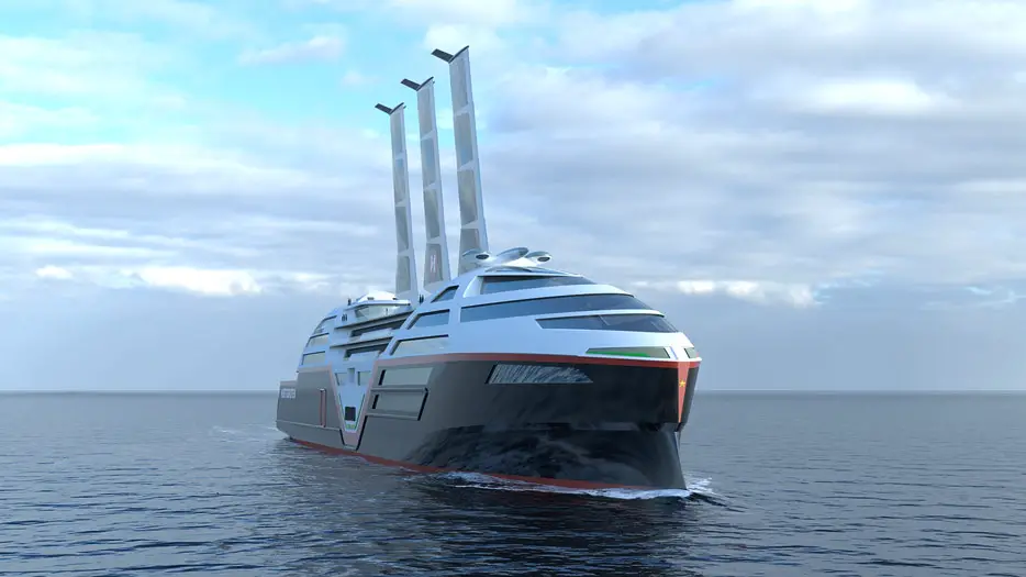 Zero-Emission-Konzept für neues Hurtigruten-Schiff (Bild: VARD Design)