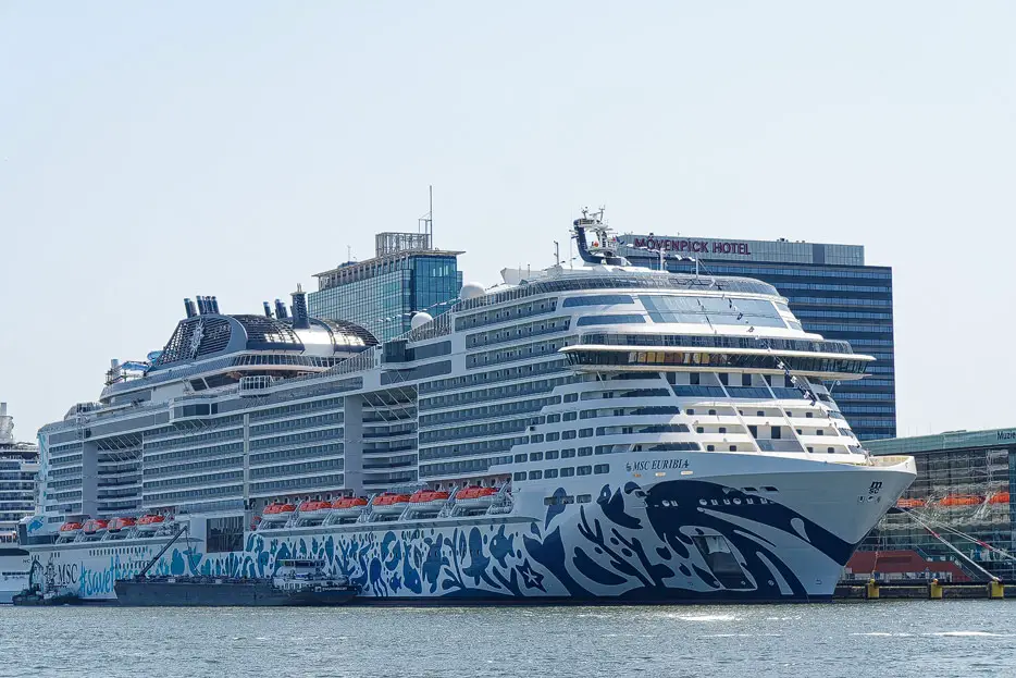 MSC Euribia in Amsterdam