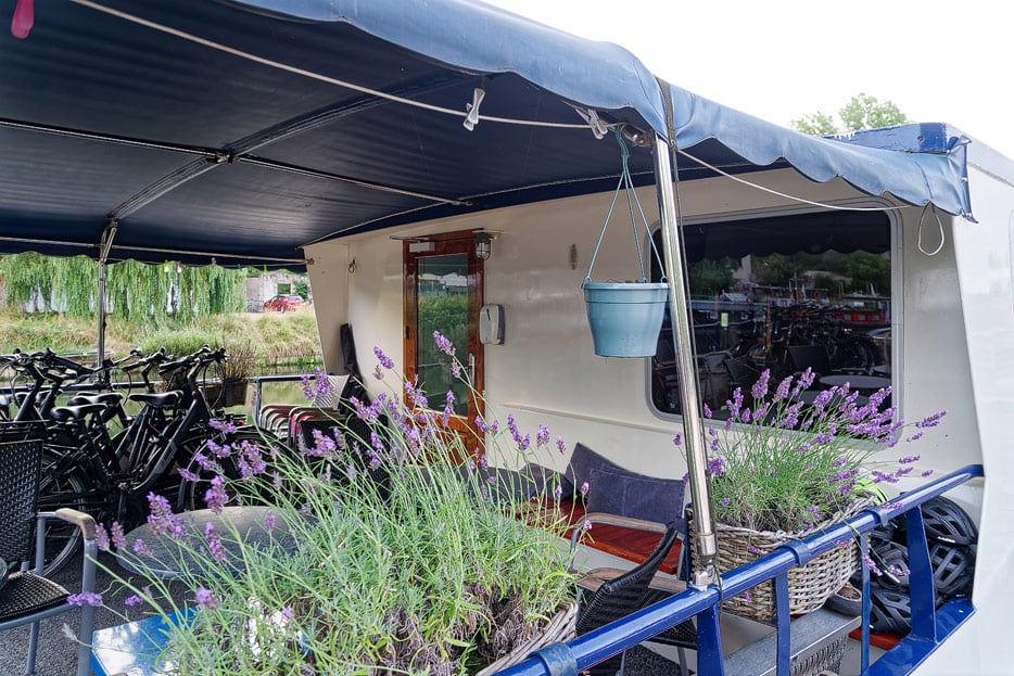 Aussendeck der Fleur