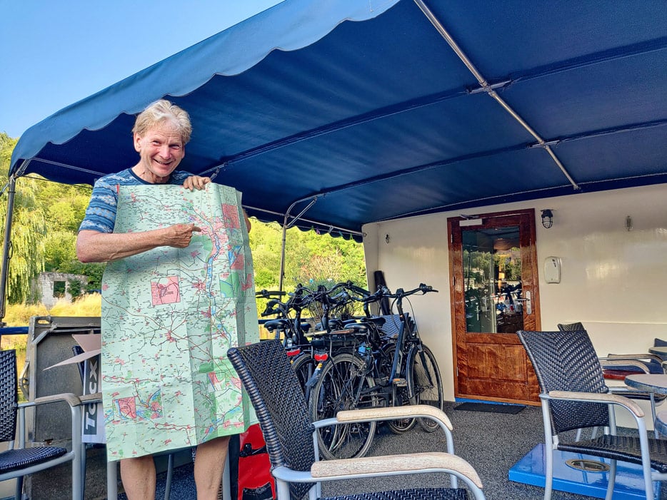 Aussendeck der Fleur