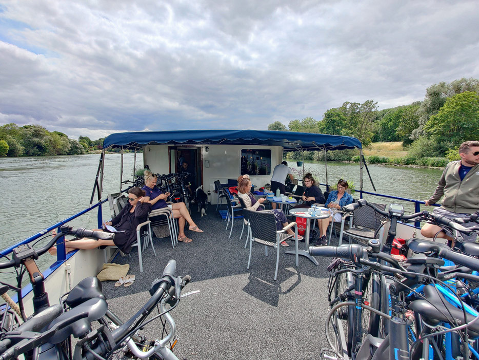 Aussendeck der Fleur