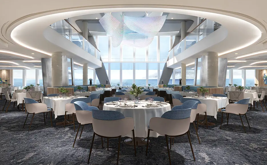 Hauptrestaurant Atlantik (Bild: TUI Cruises)