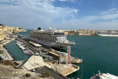 Viking Saturn, Landstrom in Valletta, Malta (Bild: Global Ports Holding)