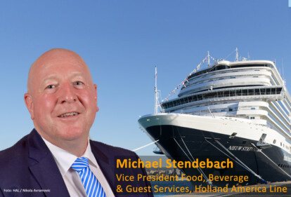 Michael Stendebach, Holland America Line