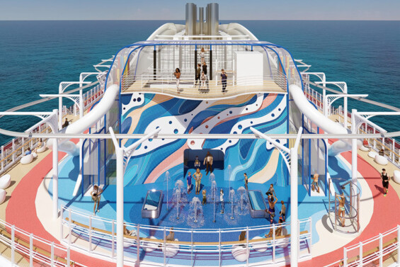 Lookout und Spash Area