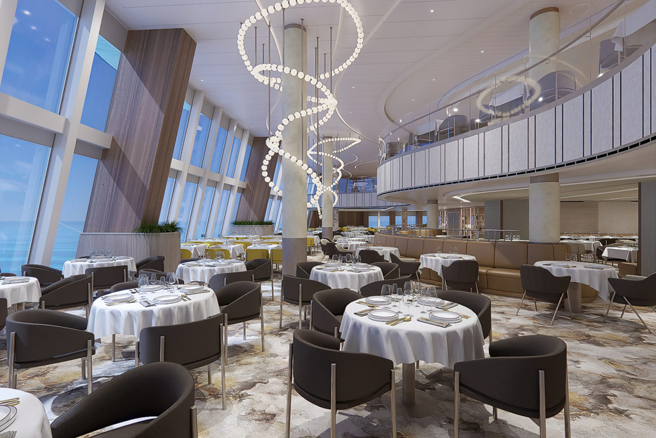Horizons Dining Room, Deck 6