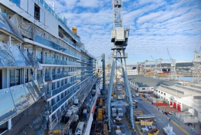 Fincantieri-Werft in Monfalcone
