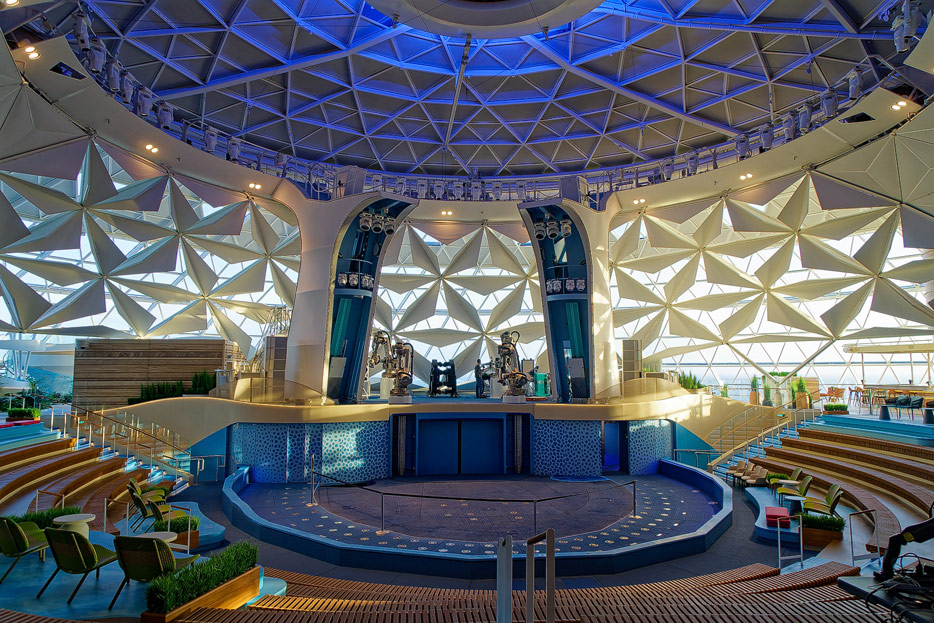 Aquatheater im Aquadome