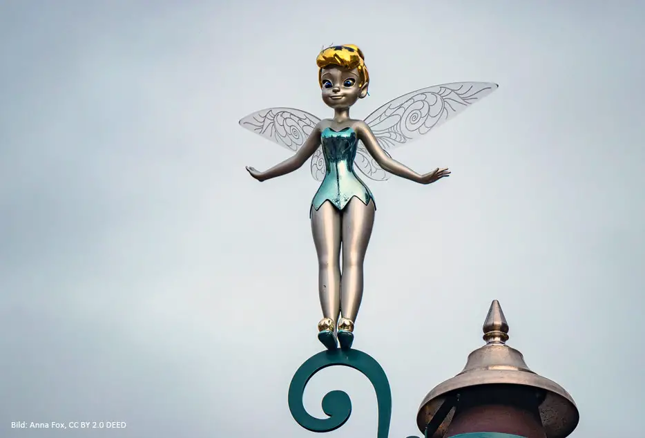 Tinker Bell in Disneyland Paris