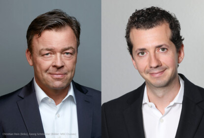 Christian Hein, Georg Schmickler (Bilder: MSC Cruises)