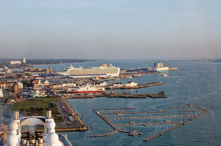 Southampton - beliebtester Kreuzfahrthafen in Nord- und Westeuropa und Nr. 2 in Europa