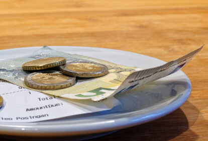 Servicegebühr, Trinkgeld