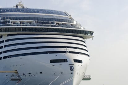 MSC World Europa. Bug