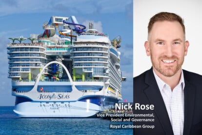 Nick Rose, Vice President Environmental, Social and Governance, Royal Caribbean Group