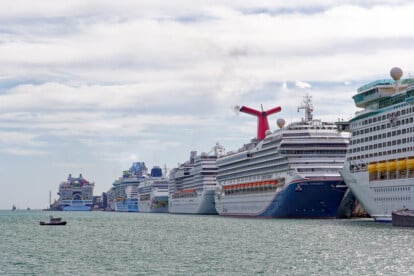 Kreuzfahrthafen Miami, Januar 2024