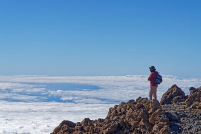 Teneriffa, Blick vom Vulkan Teide