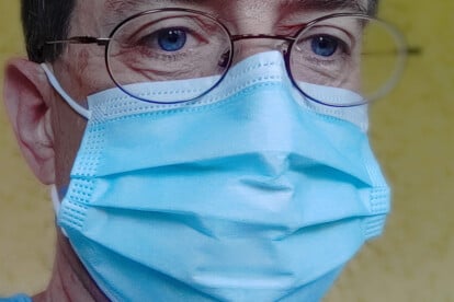 Symbolbild: Noro-Infektion, Maske