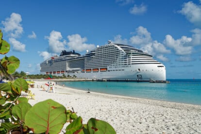 MSC World America in Ocean Cay