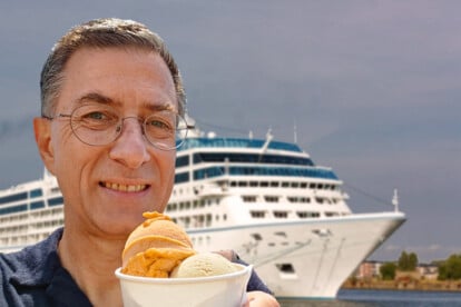 Bestes Gelato auf Kreuzfahrtschiffen, Eiscreme, Franz Neumeier