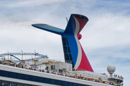 Carnival Cruise Line, Schornstein, Symbolbild