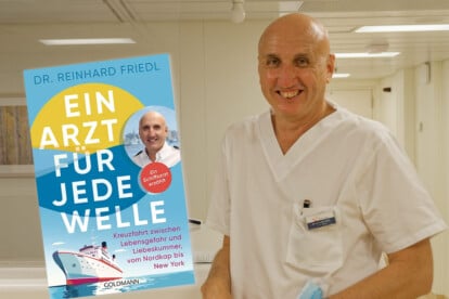 Dr. Reinhard Friedl, Ein Arzt für jede Welle