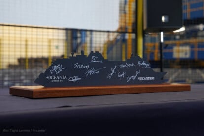 Stahlschnitt zur Oceania Sonata