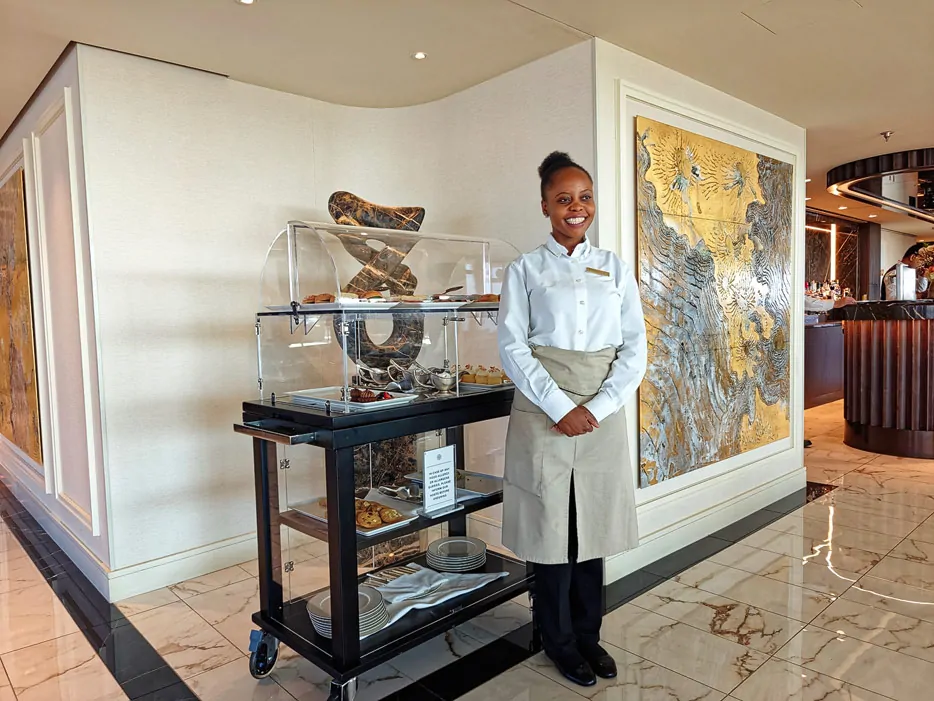 Service zum Afternoon Tea