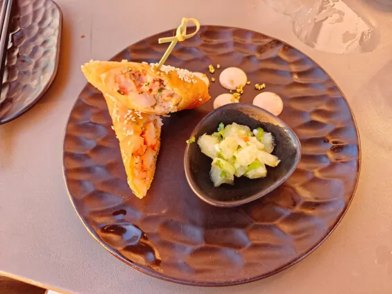 Crispy Langoustine Roll