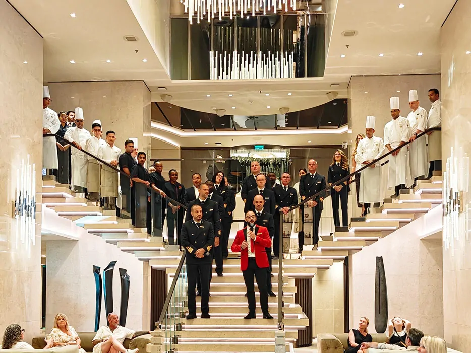 Crew-Farewell-Empfang