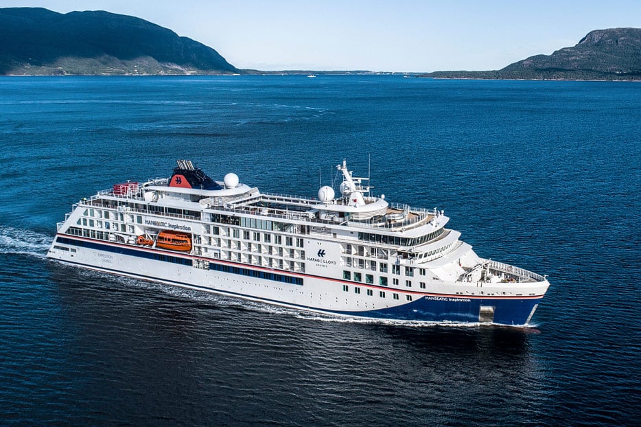 Hanseatic Inspiration (Bild: Hapag-Lloyd Cruises, Uavpic.com)