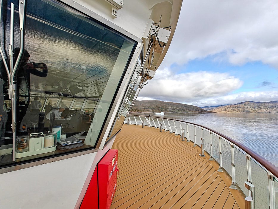 Aussendeck BrĂźcke