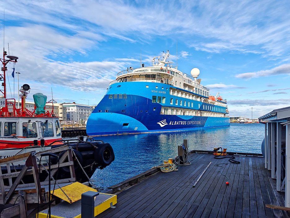 Ocean Albatros in Reykjavik