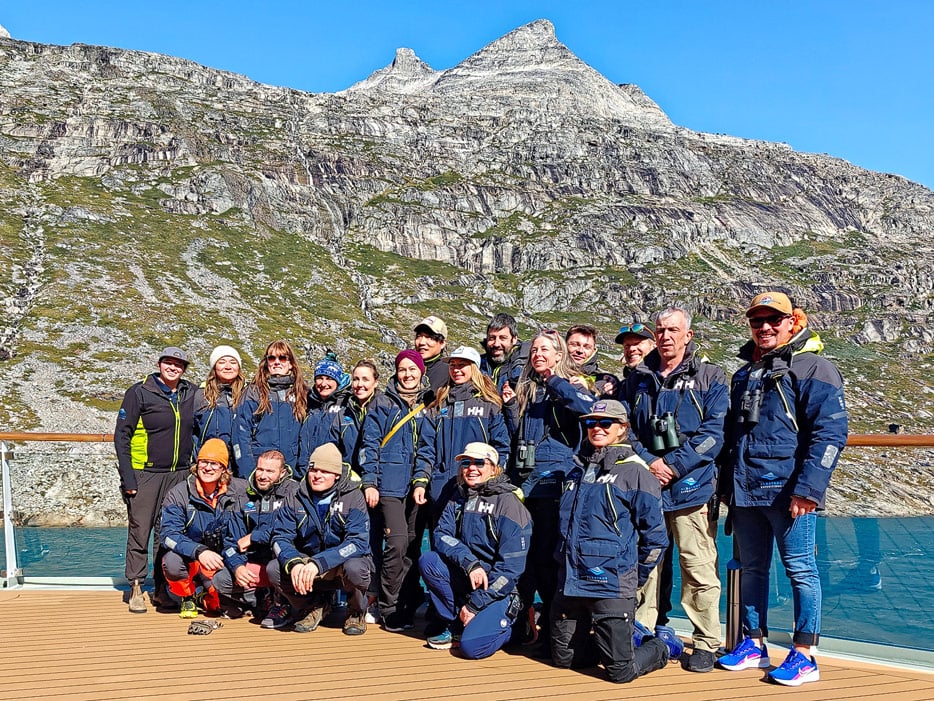 Expeditionsteam der Ocean Albatros