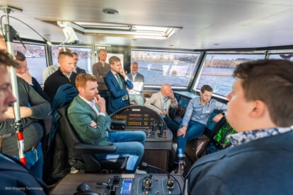 automome Fahrt des Flusskreuzfahrtschiffe Lumière