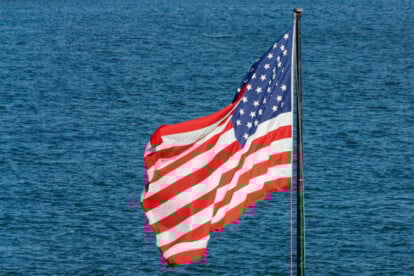 USA-Reise: Symbolbild US-Flagge