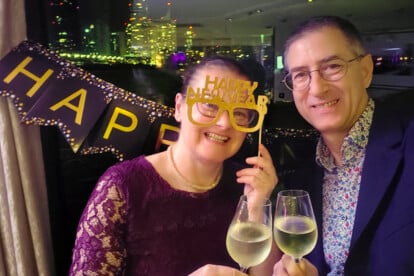 Silvesterparty auf der Joy