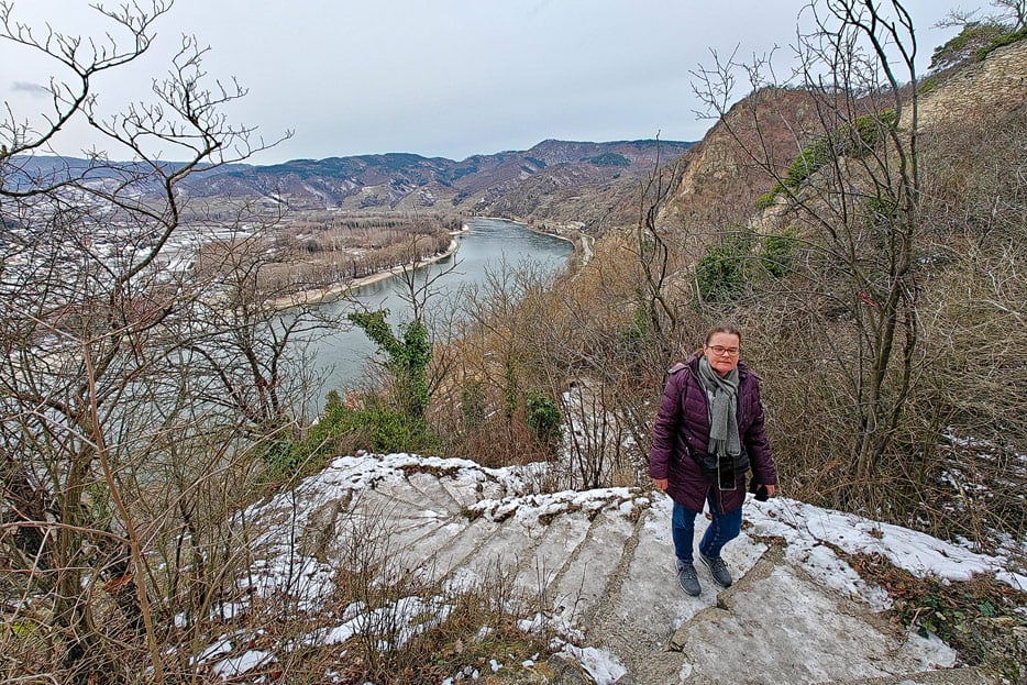Eselssteig zur Burgruine Dürnstein