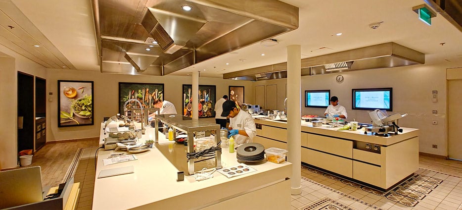 Veganes Restaurant, Küche