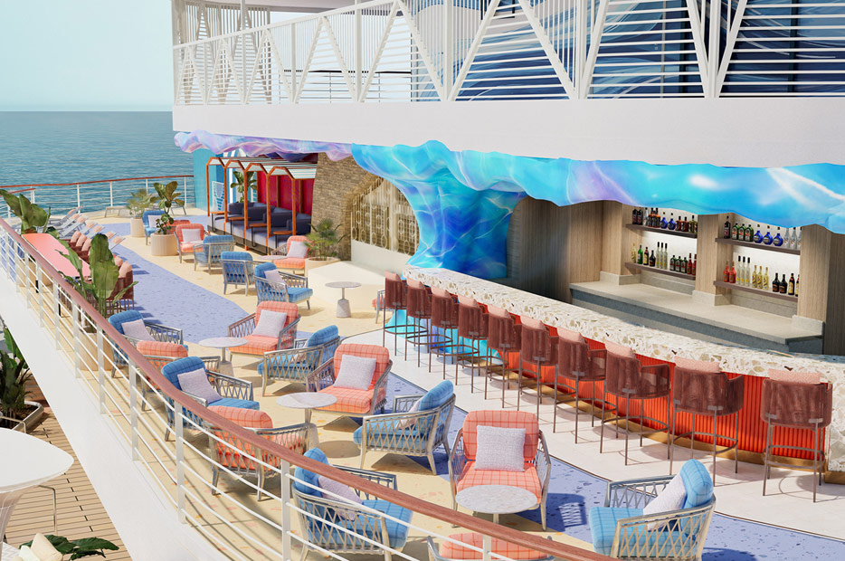 Bar at Ocean Heights (Rendering: NCL)