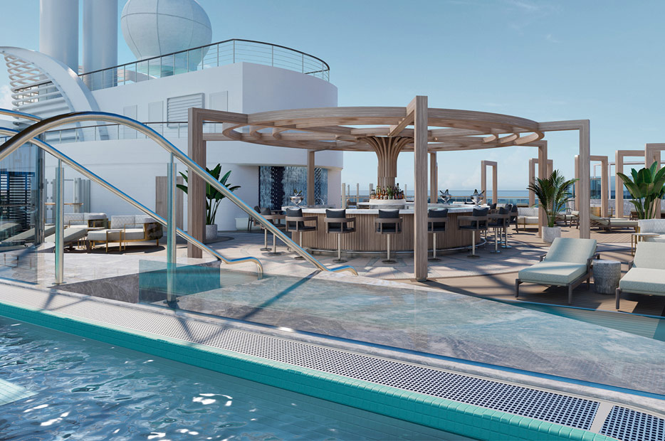 Vibe Beach Club (Rendering: NCL)