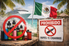 Achtung beim Landgang: Mexiko verbietet Import von Vapes Vapes-Verbot Mexiko, Symbolbild