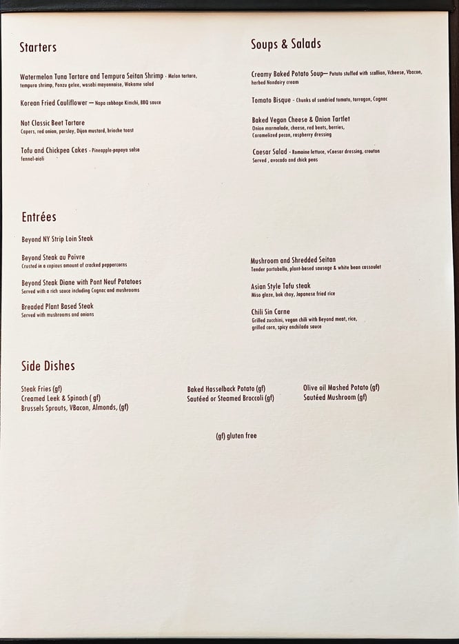 ... und die vegane Variante