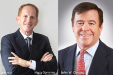alter und neuer NCLH-CEO: Harry Sommer, John W. Chidsey