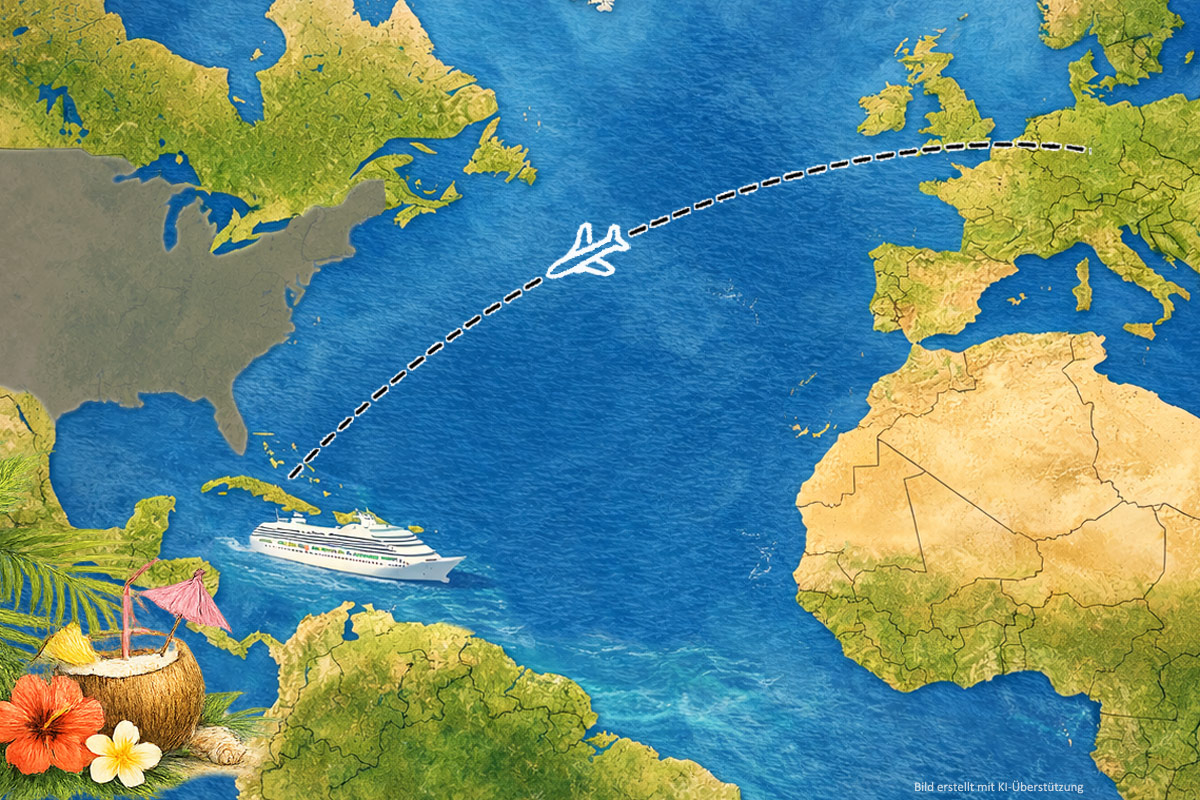 Symbolbild: Karibik-Kreuzfahrt ohne Zwischenstopp in den USA