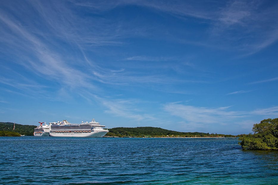 Carnivals Mahogany Bay auf Roatan, Honduras