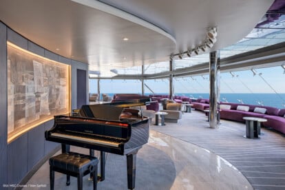 MSC Magnifica Top Sail Lounge (Bild: MSC Cruises / Ivan Sarfatti)