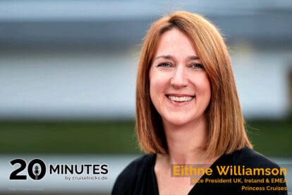 Eithne Williamson, Vice President UK, Ireland & EMEA bei Princess Cruises