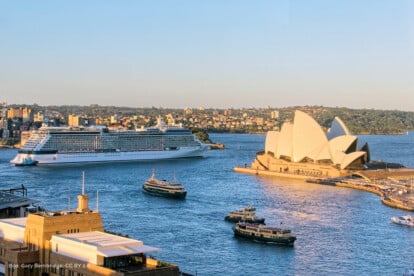Kreuzfahrtschiff, Sydney, Australien - Symbolbild