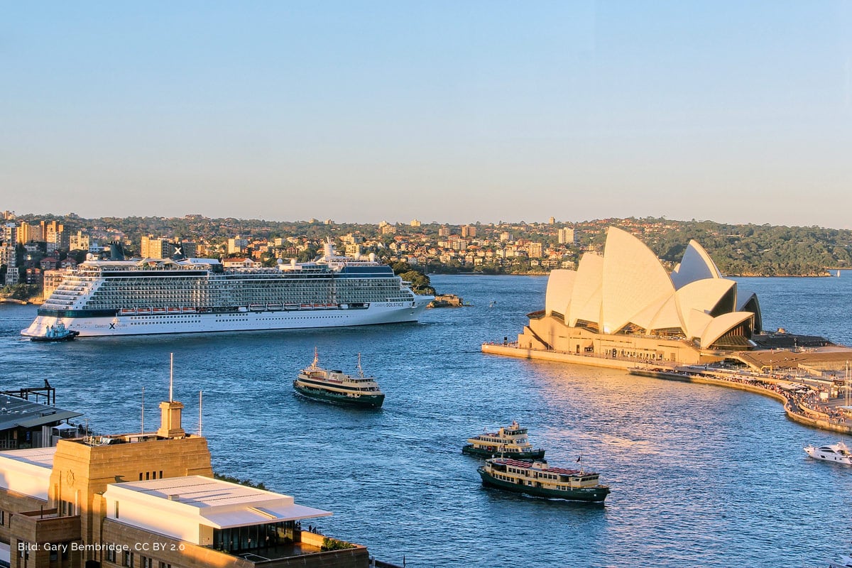 Kreuzfahrtschiff, Sydney, Australien - Symbolbild