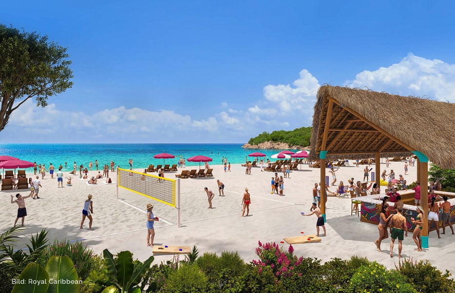 Royal Beach Club Lalepa (Bild: Royal Caribbean)